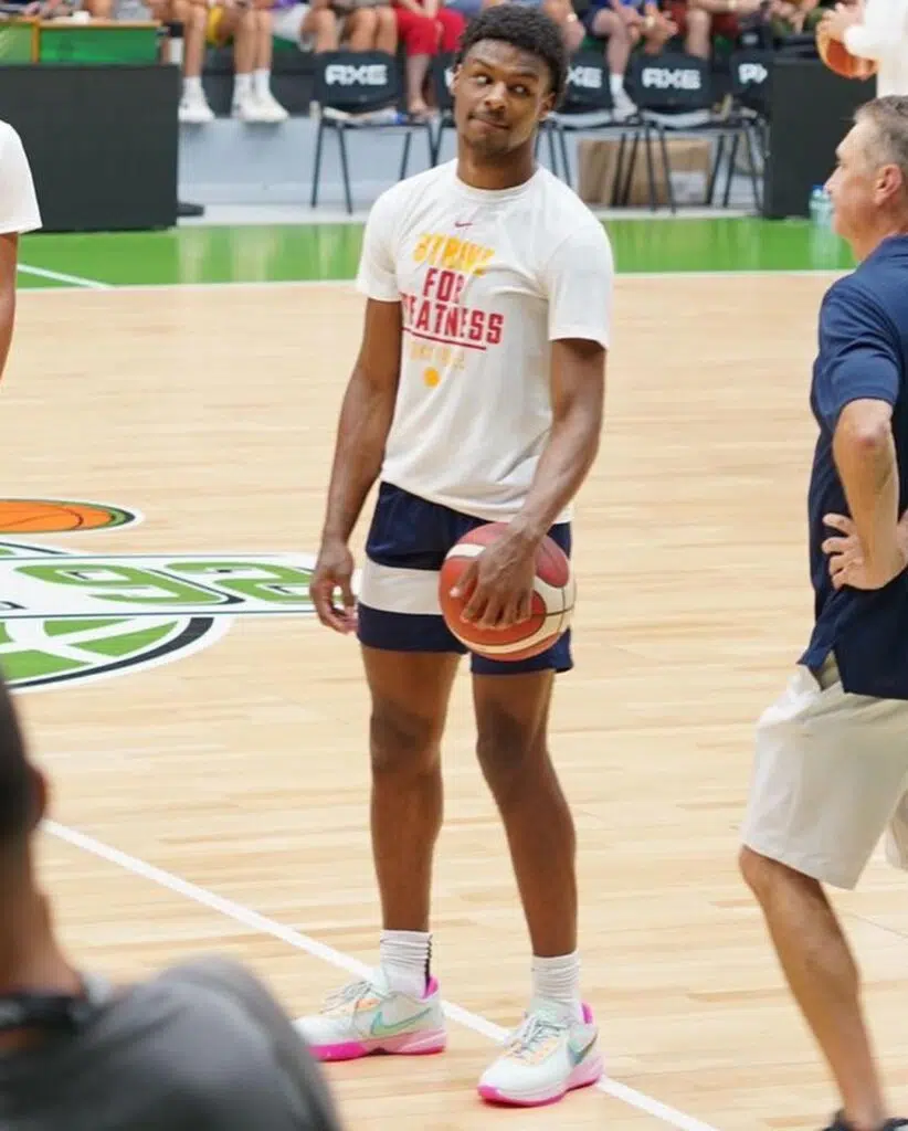 lebron 20 south beach bronny james nanterre