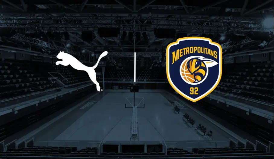 puma partenaire officiel metroplitans 92