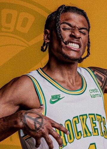 Image de l'article Maillot Classic Edition des Houston Rockets : l'hommage à San Diego !