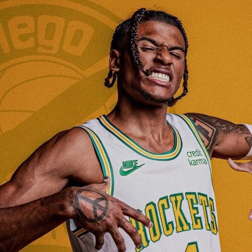 Image de l'article Maillot Classic Edition des Houston Rockets : l'hommage à San Diego !