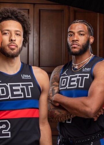 Image de l'article Maillot Statement 2022-2023 des Detroit Pistons : un fan à l'honneur !