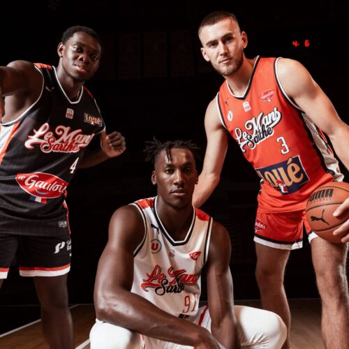 Image de l'article PUMA dévoile les maillots 2022-2023 du Mans Sarthe Basket !