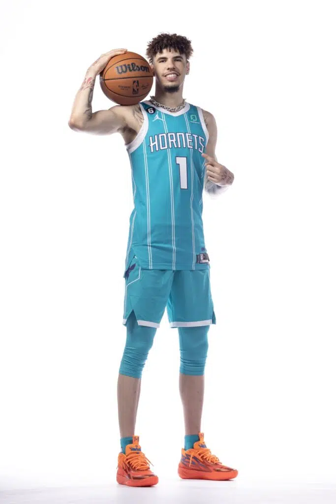 puma mb 02 lamelo ball nba media day