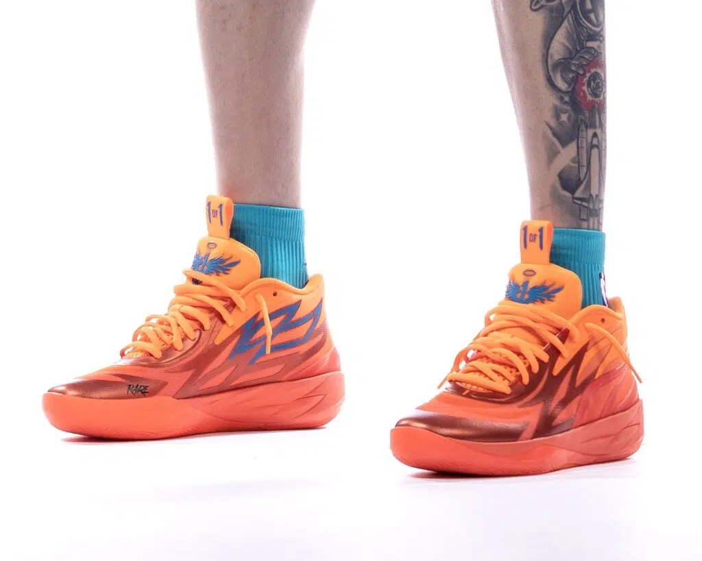 puma mb 02 lamelo ball nba media day