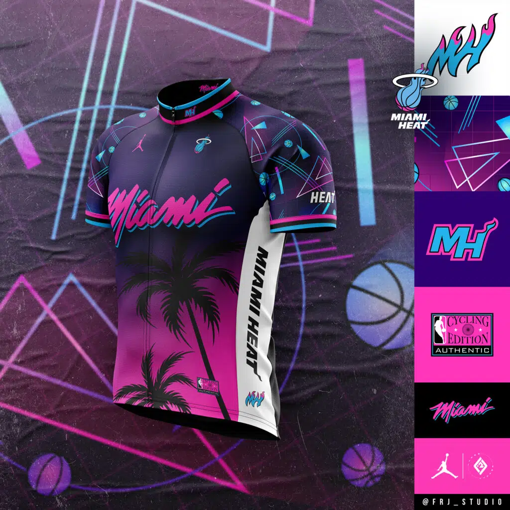 maillots nba velo cycling edition