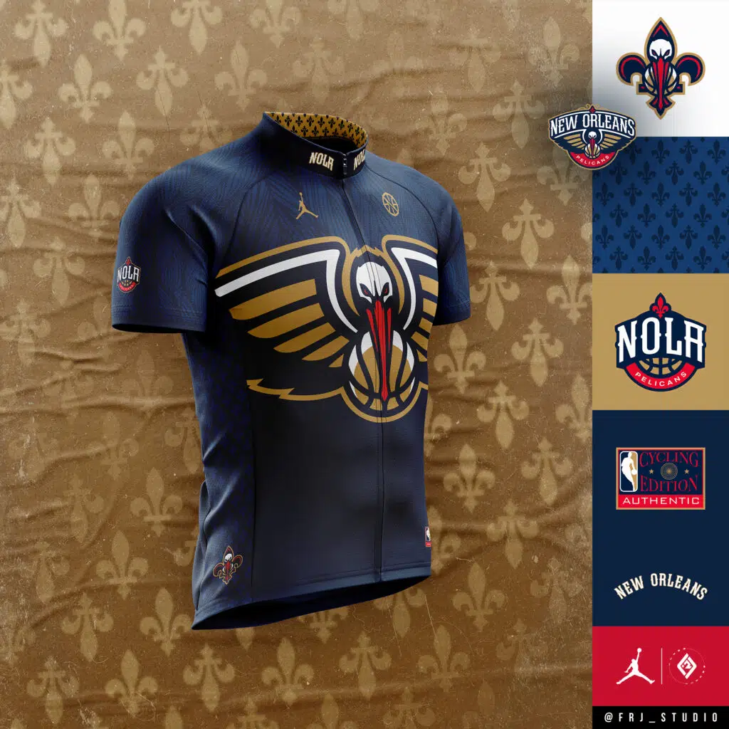 maillots nba velo cycling edition