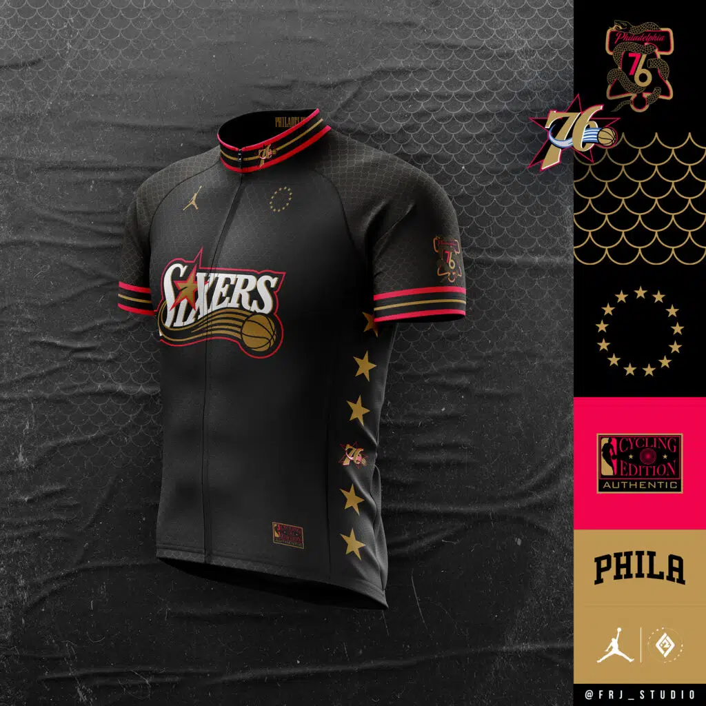 maillots nba velo cycling edition
