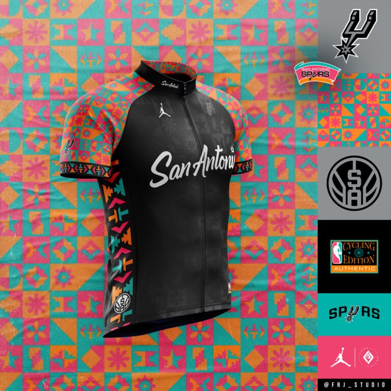 spurs cycling jersey