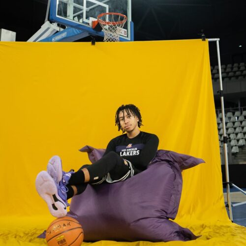 Image de l'article Shooting de la Tarmak SE900 Lakers édition limitée !