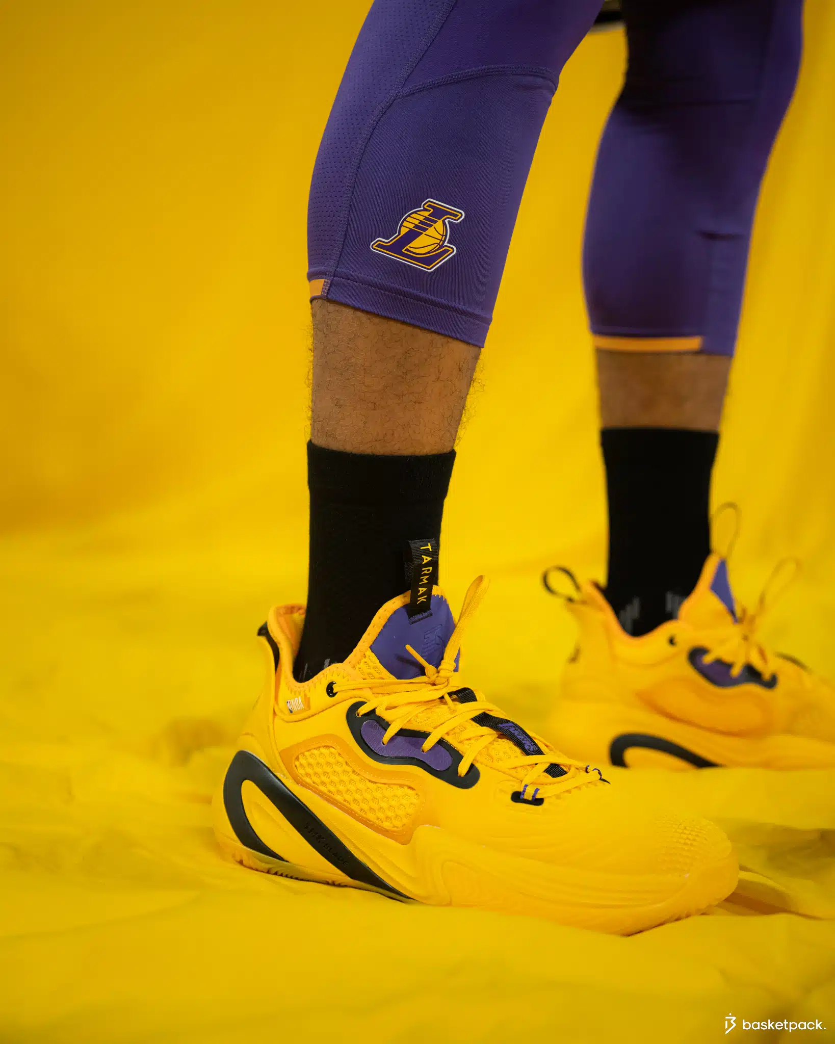 tarmak se900 nba 2022 lakers edition limitee shooting basketpack