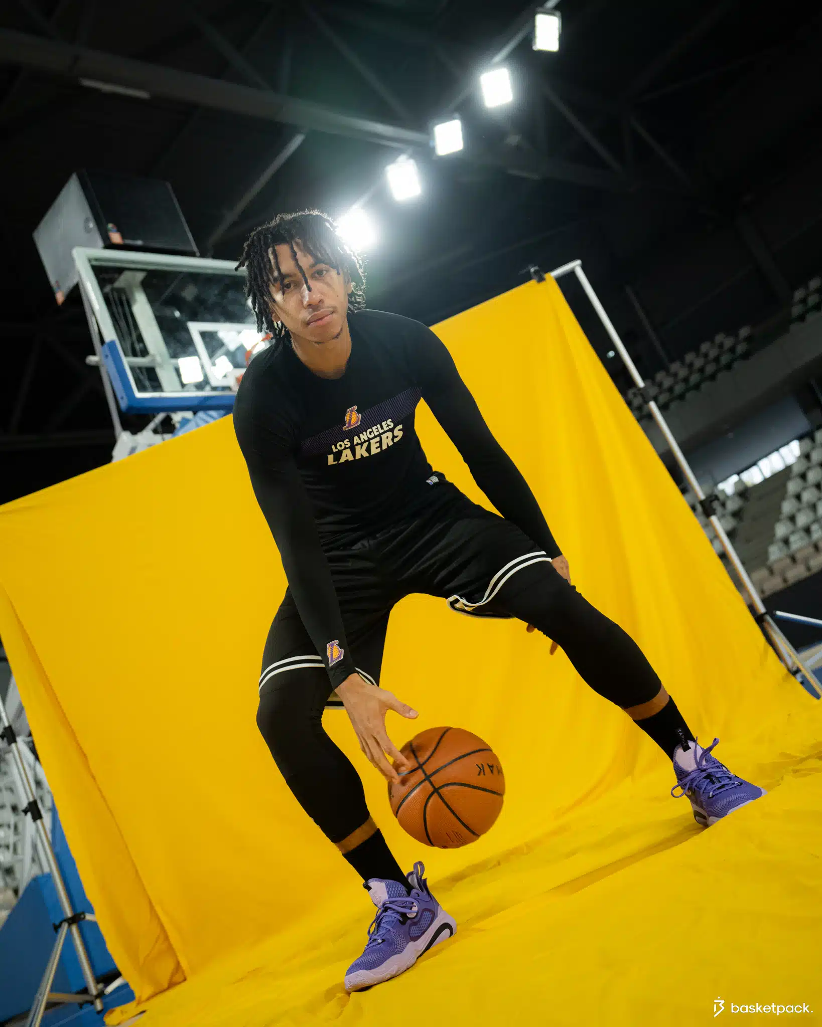 tarmak se900 nba 2022 lakers edition limitee shooting basketpack