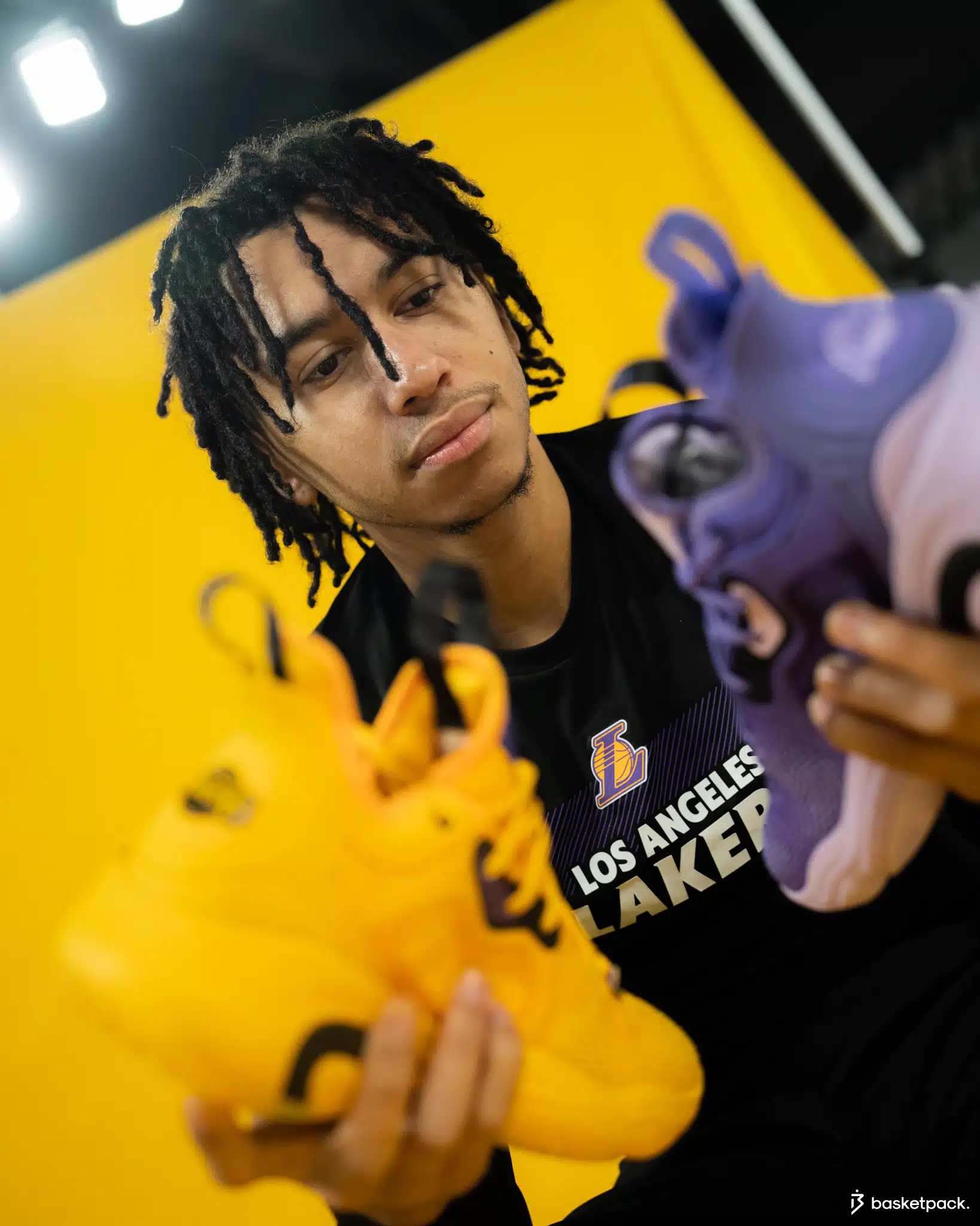 tarmak se900 nba 2022 lakers edition limitee shooting basketpack