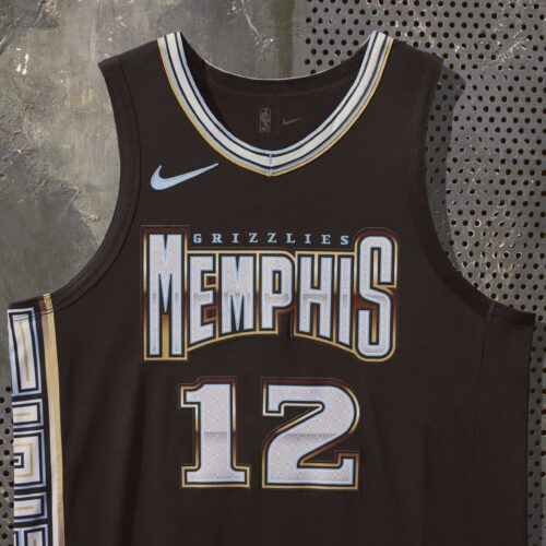 Image de l'article Maillot City Edition 2022-2023 des Memphis Grizzlies : la référence hip-hop !