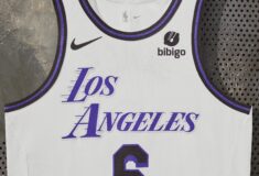 Image de l'article Maillot City Edition 2022-2023 des Los Angeles Lakers : la simplicité