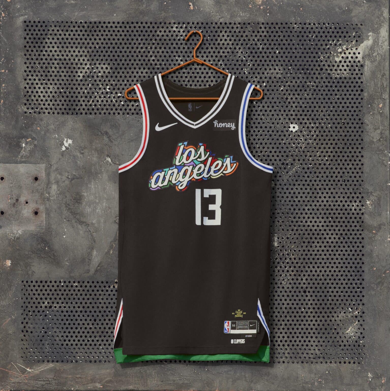 Maillot City Connect Angles (Los Angeles) – Nike, Taille XXL, Neuf, USA