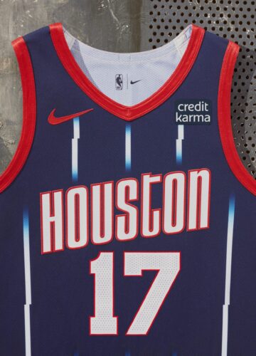 Image de l'article Maillot City Edition 2022-2023 des Houston Rockets : back to 90's !