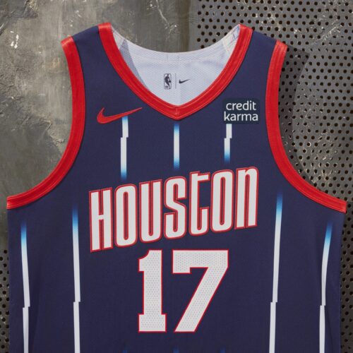 Image de l'article Maillot City Edition 2022-2023 des Houston Rockets : back to 90's !