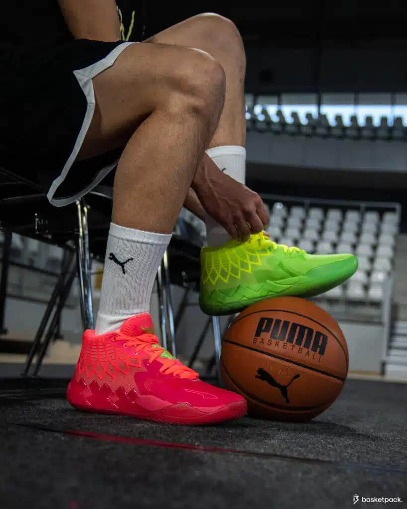 jouer au basketball avec des ampoules