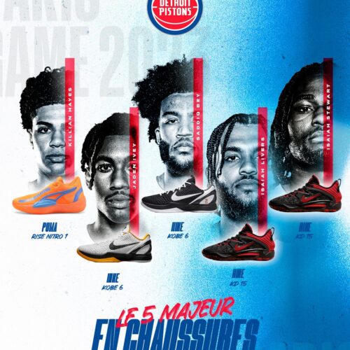 Image de l'article NBA Paris Game 2023 : les équipements des joueurs !