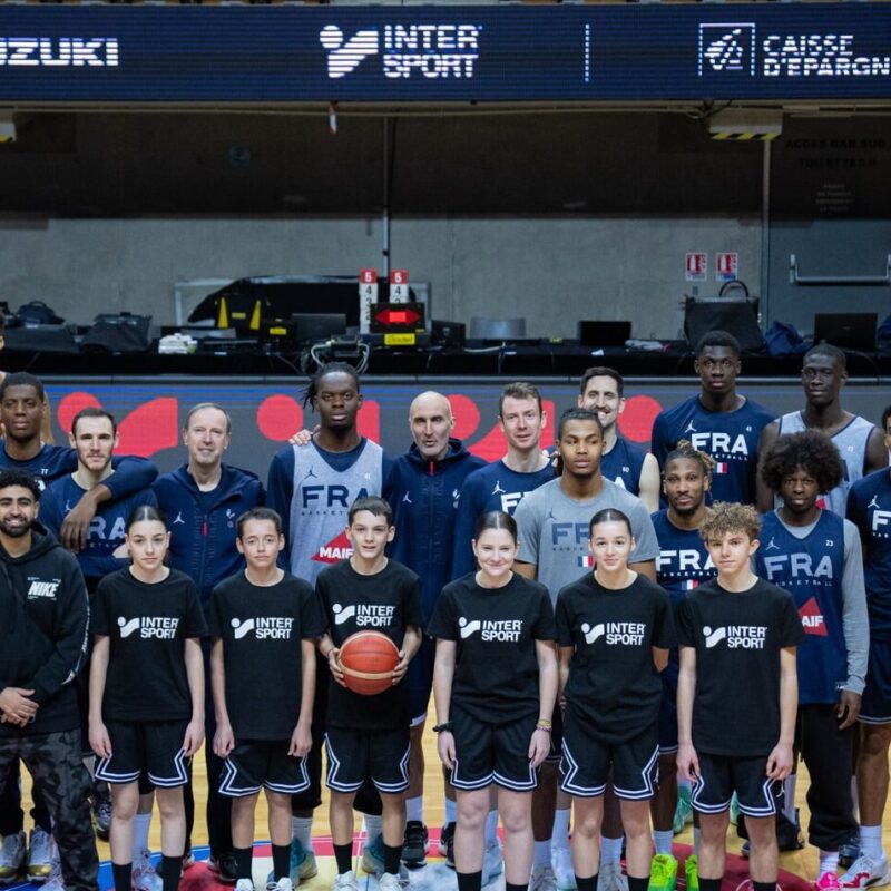 intersport devient distributeur de la ffbb equipe de france