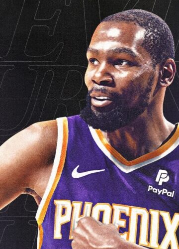 Image de l'article Maillot de Kevin Durant aux Phoenix Suns : le retour du #35 !
