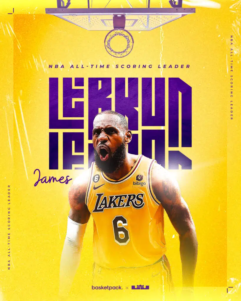record lebron james