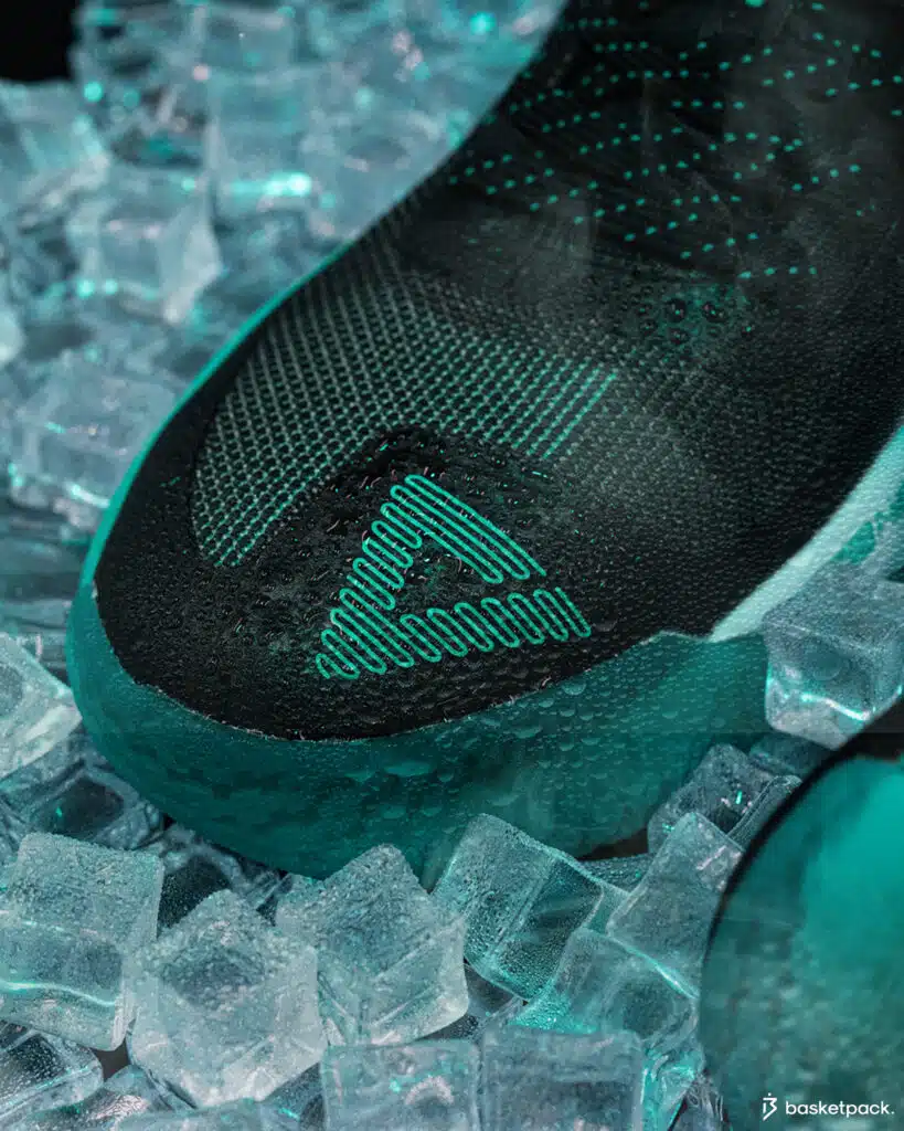 peak flash 4 black blue shooting basketpack glace ice