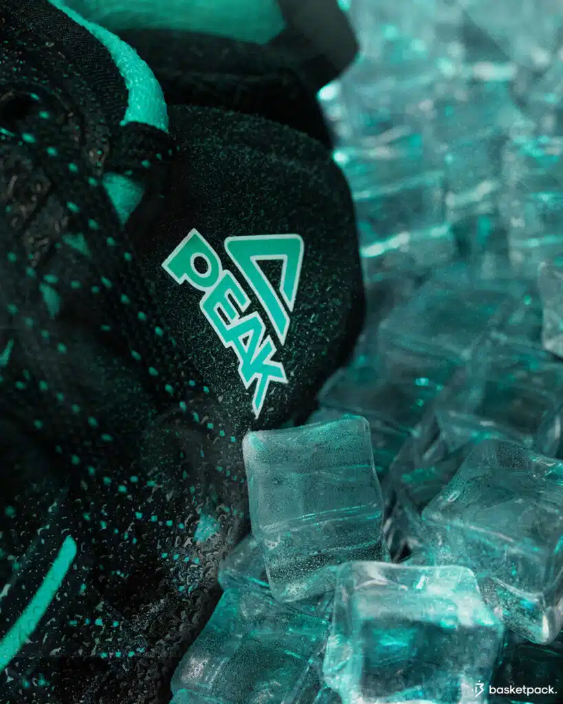 peak flash 4 black blue shooting basketpack glace ice