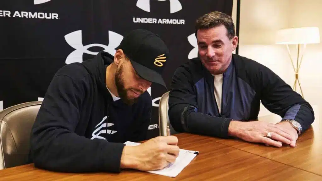 stephen curry sous contrat a vie avec under armour curry brand