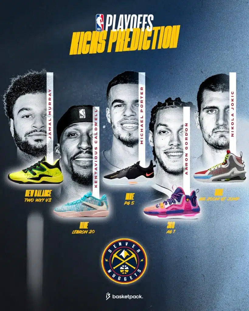 nba playoffs 2023 kicks chaussures conference ouest
