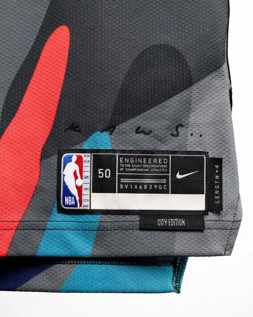 maillot city edition 2023 2024 brooklyn nets kaws