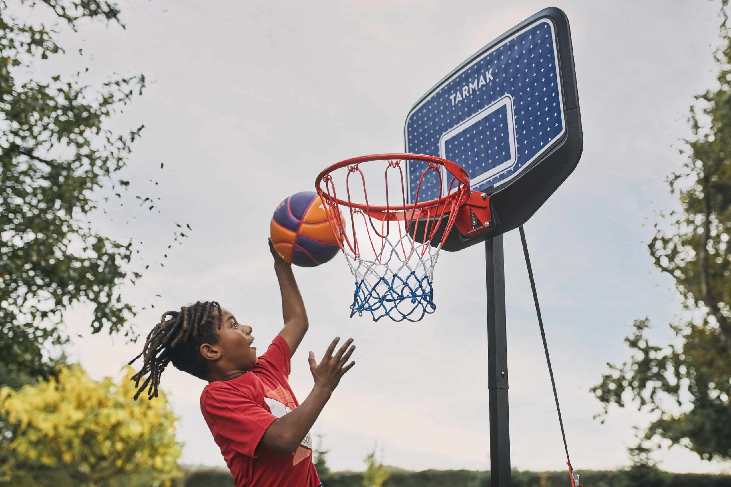 Panier de Basket-Ball pour Enfants, Jeu de Basket-Ball Réglable en