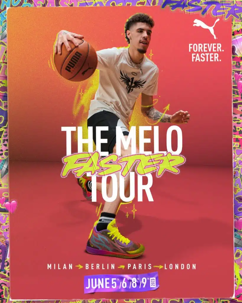 puma melo fasater tour