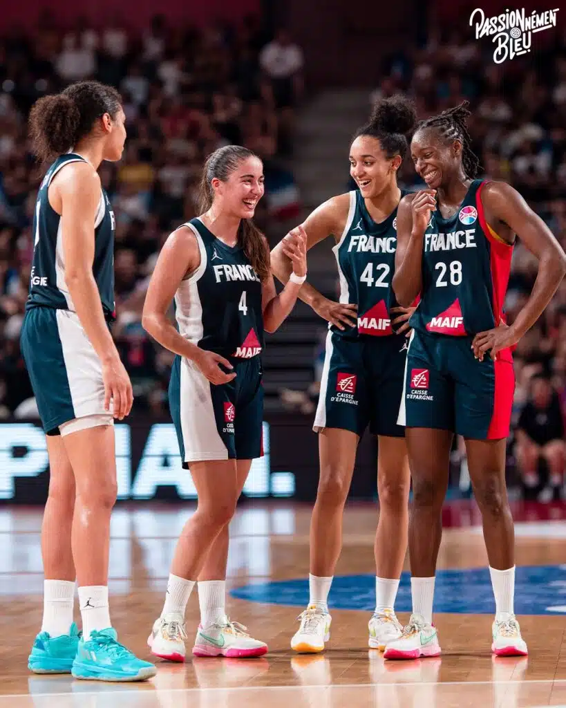 eurobasket 2023 chaussures et maillots equipe de france 
