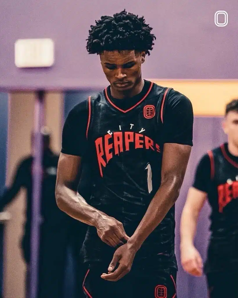 contrat chaussure top prospect nba draft 2023 amen thompson
