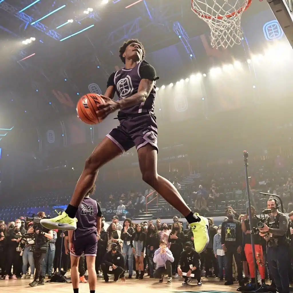 contrat chaussure top prospect nba draft 2023 ausar thompson