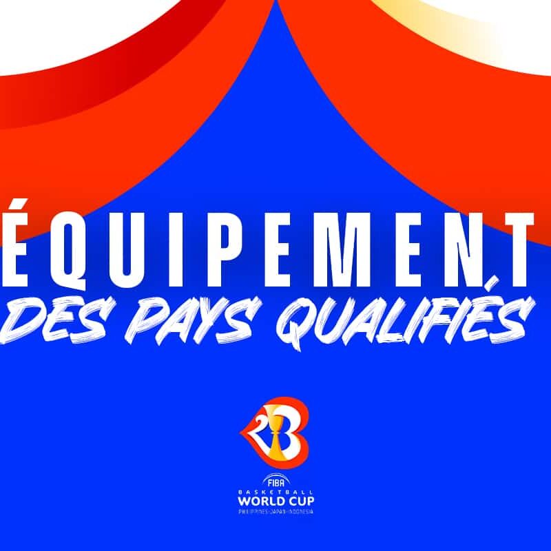 coupe du mon basket 2023 equipementiers maillot