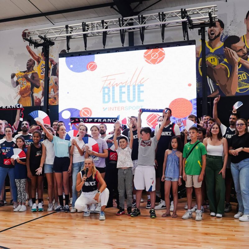 famille bleue intersport nantes basket france canada