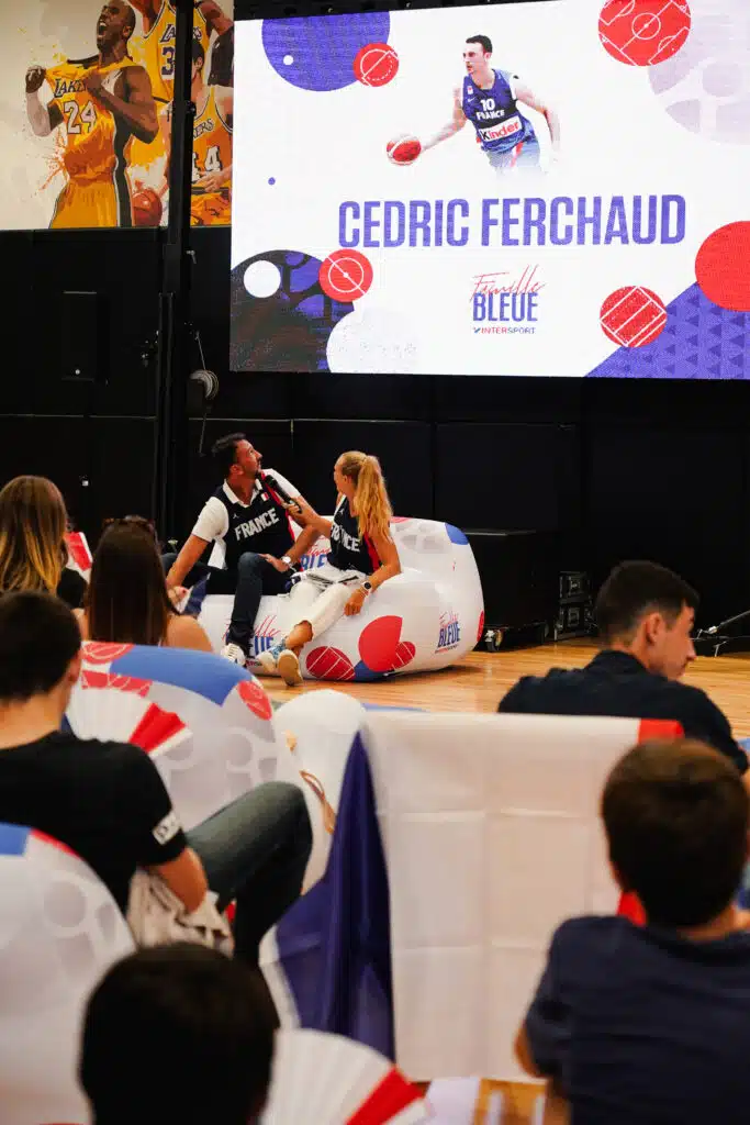 famille bleue intersport nantes basket france canada