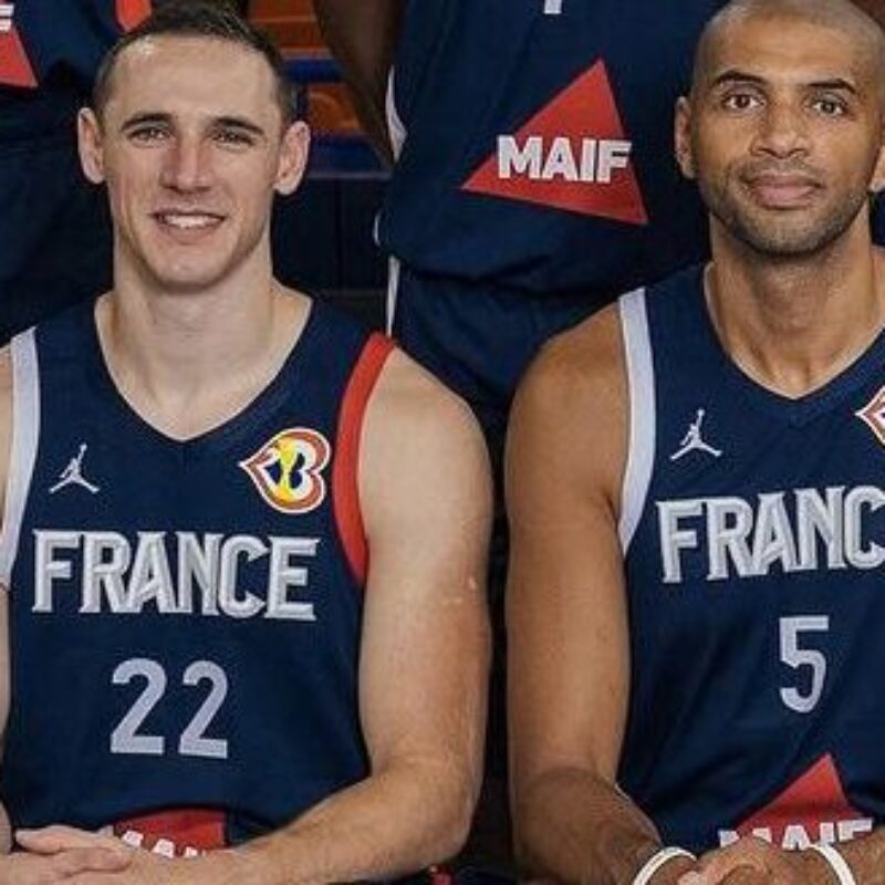 maillot equipe france basketball deux numeros O OO
