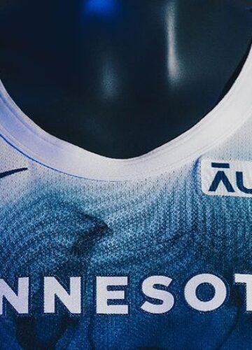 Image de l'article Maillot City Edition 2023-2024 des Timberwolves : les 10 000 lacs !