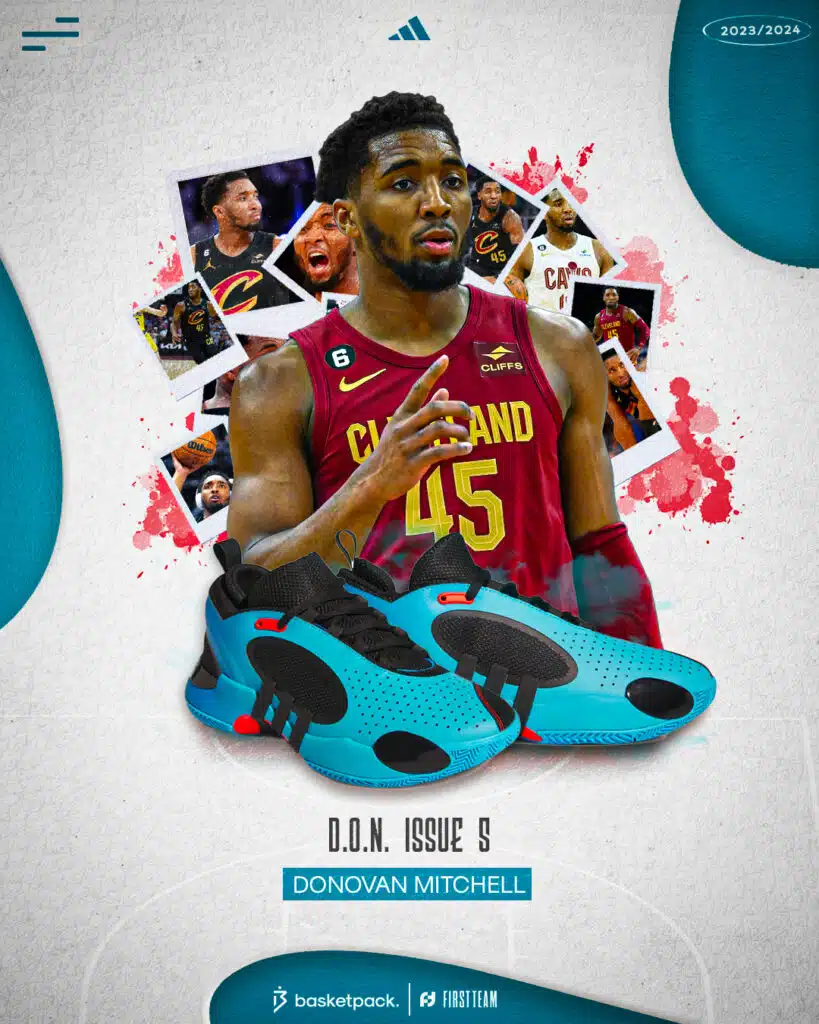 signature shoes adidas saison nba 2023 2024