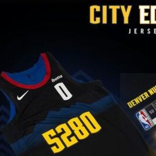 Image de l'article Maillot City Edition 2023-2024 des Denver Nuggets