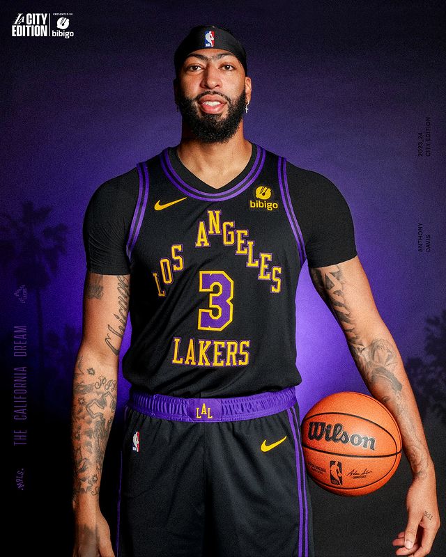 maillot city edition 2023 2024 los angeles lakers