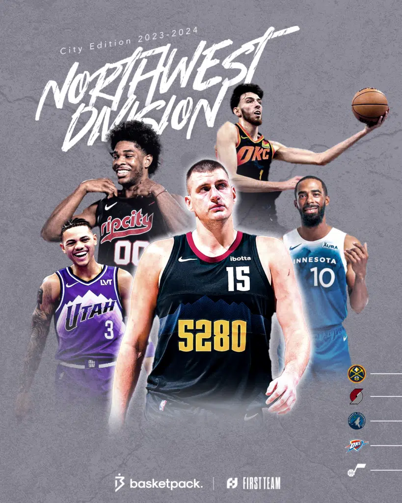 maillot city edition 2023 2024 conference est northwest division