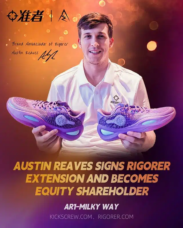 austin reaves actionnaire rigorer