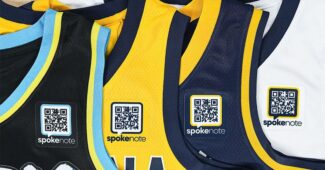 Image de l'article Un QR code sur le maillot des Indiana Pacers !