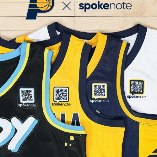 Image de l'article Un QR code sur le maillot des Indiana Pacers !