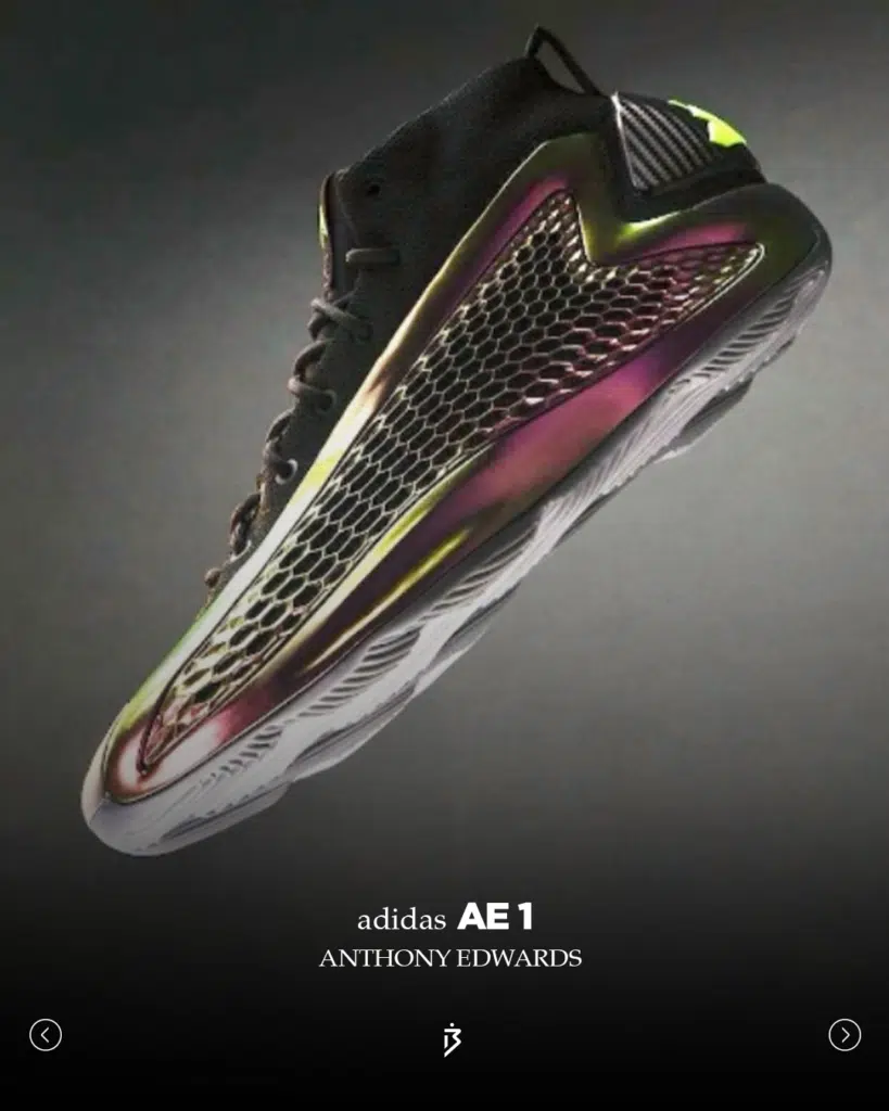 chaussures nba all star game 2024 adidas ae 1