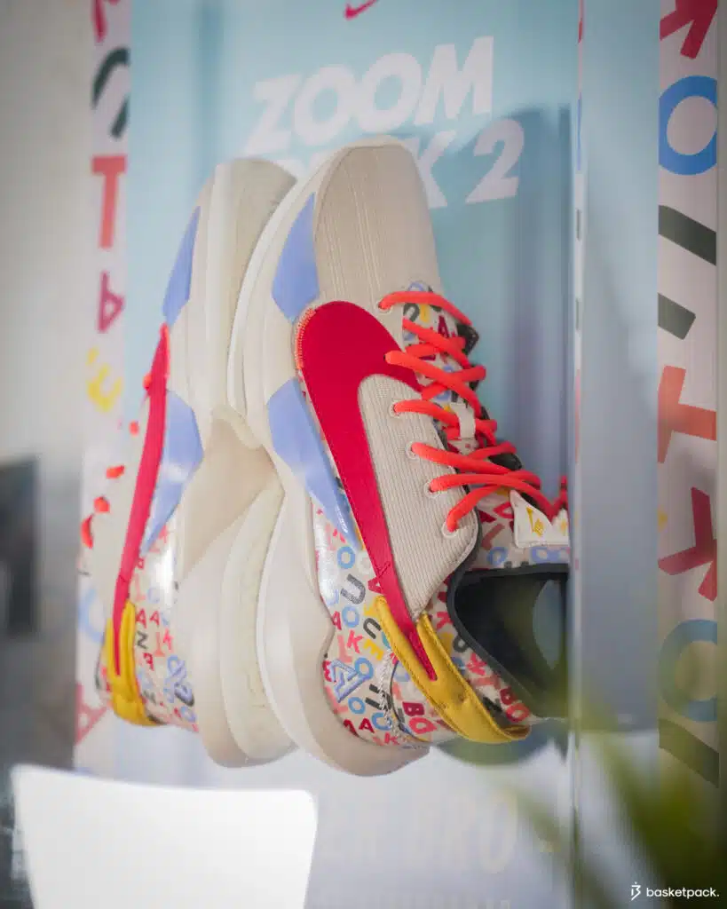 kdre chaussure de basket decoration